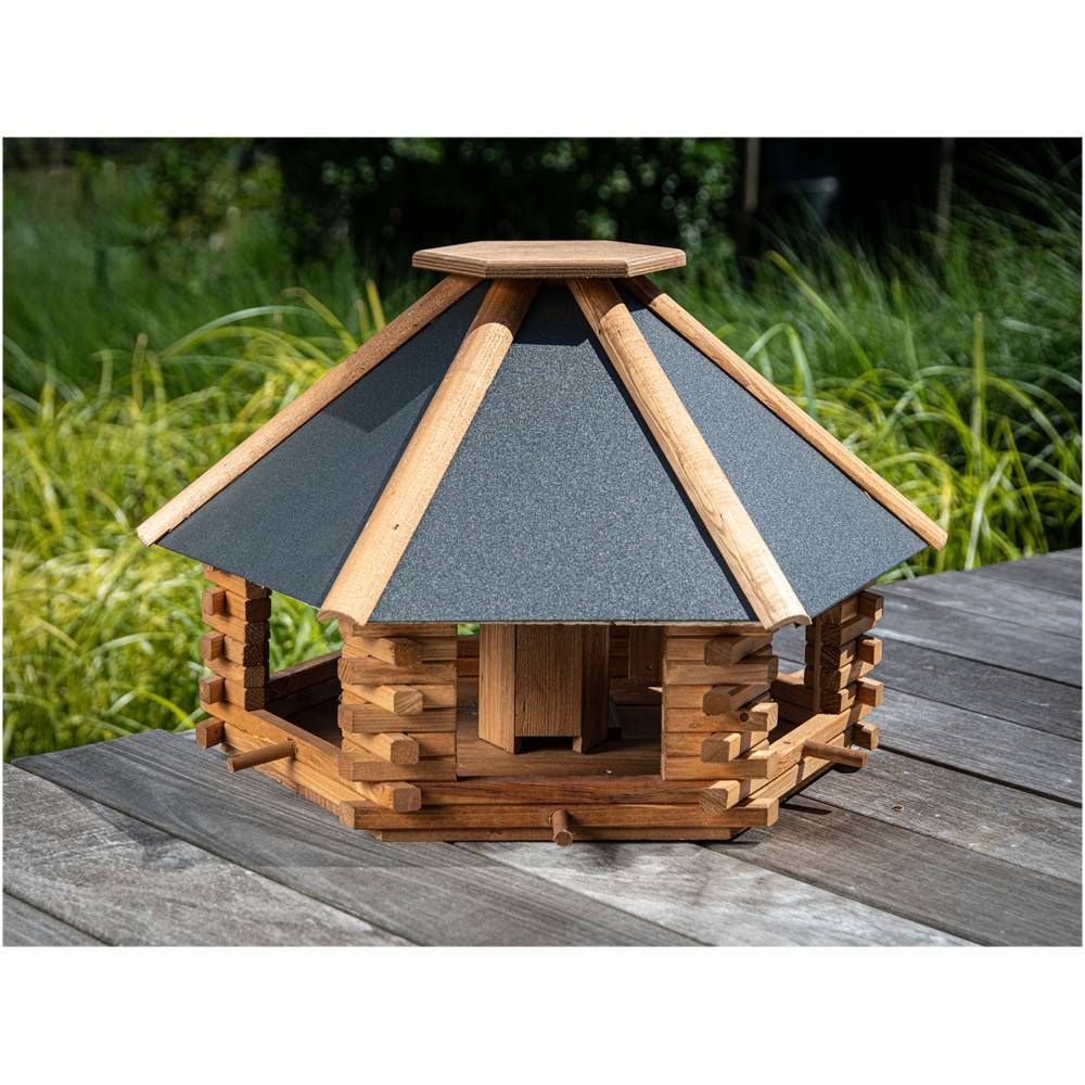 animallparadise - Mangeoire à graines EGIS 46 x 46 x 35 cm, pour oiseaux - Image 8