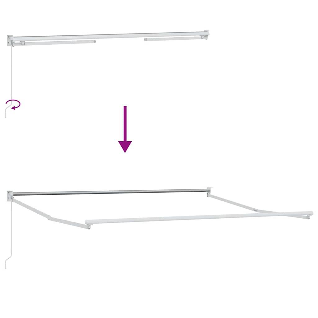 Prolenta Premium - Store banne aluminium thermolaqué beige  330 x 20 cm  - Prolenta premium p3210.3 - Image 9