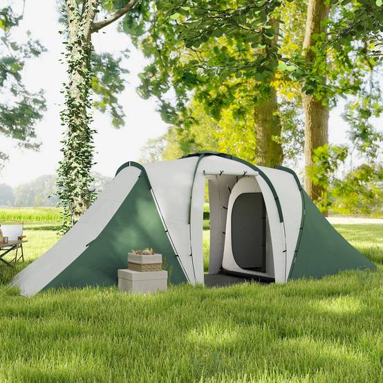 Tente de camping polyester 555 x 225 x 190 cm - PANGIVO - Image 10