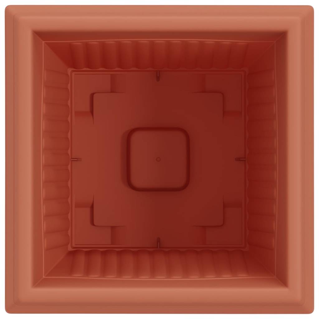 Prolenta Premium - Jardinière plastique rouge 38 x 38 x 30 cm - Prolenta premium p395.1 - Image 7