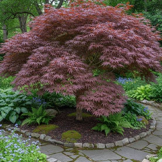 Érable du Japon Atropurpureum, Acer palmatum - Pot de 4L - 40/60 cm - Image 3