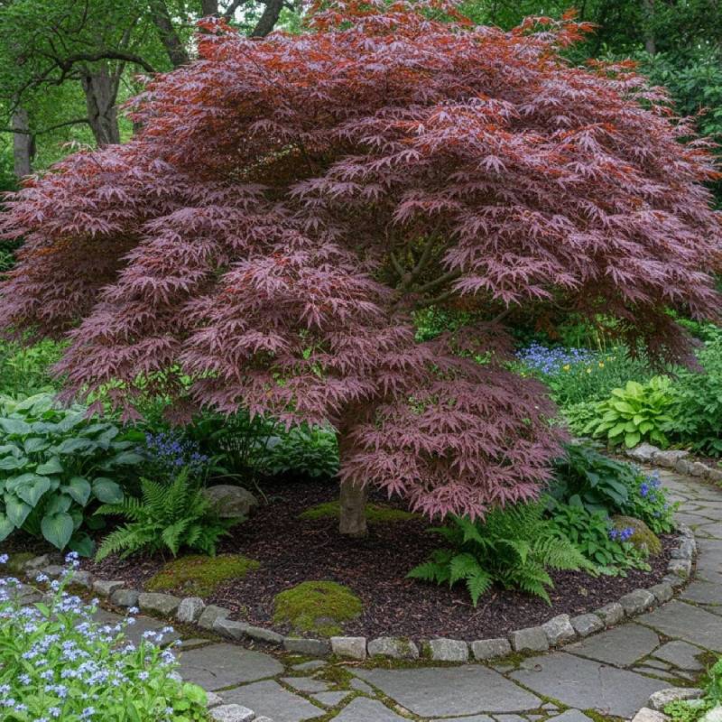 Érable du Japon Atropurpureum, Acer palmatum - Pot de 4L - 40/60 cm - Image 3