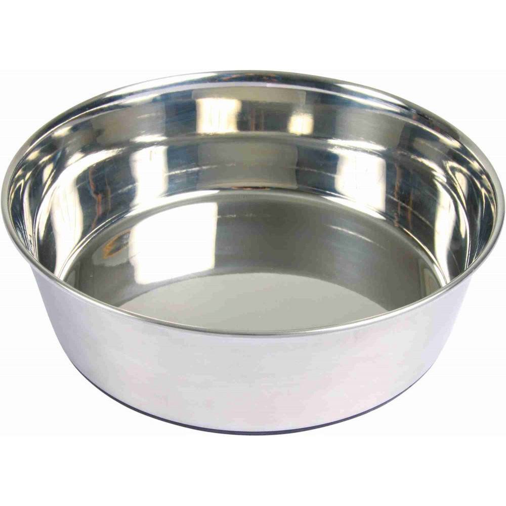 Trixie - Écuelle en acier inox 500 ml, ø 14 cm pour chien ou chat - Image 1