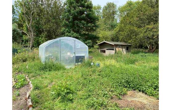 Serre tunnel de jardin - 9m² - 3 x 3 m - pieds droits - aérations latérales - 4 saisons - LES SERRES TONNEAU - Image 7