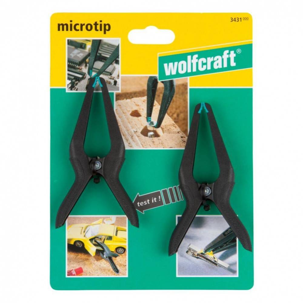 Wolfcraft - Pince à ressort WOLFCRAFT, 60 mm - Image 1