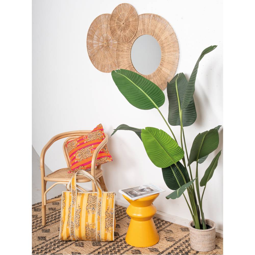 Aubry Gaspard - Décoration murale et miroir en jute - Image 2