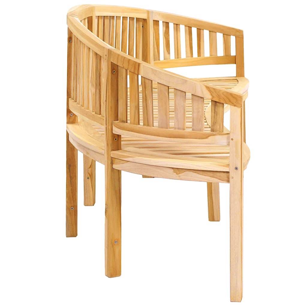 PANGIVO - Banc de jardin bois de teck naturel 200 x 66 x 86 cm - PANGIVO - Image 5