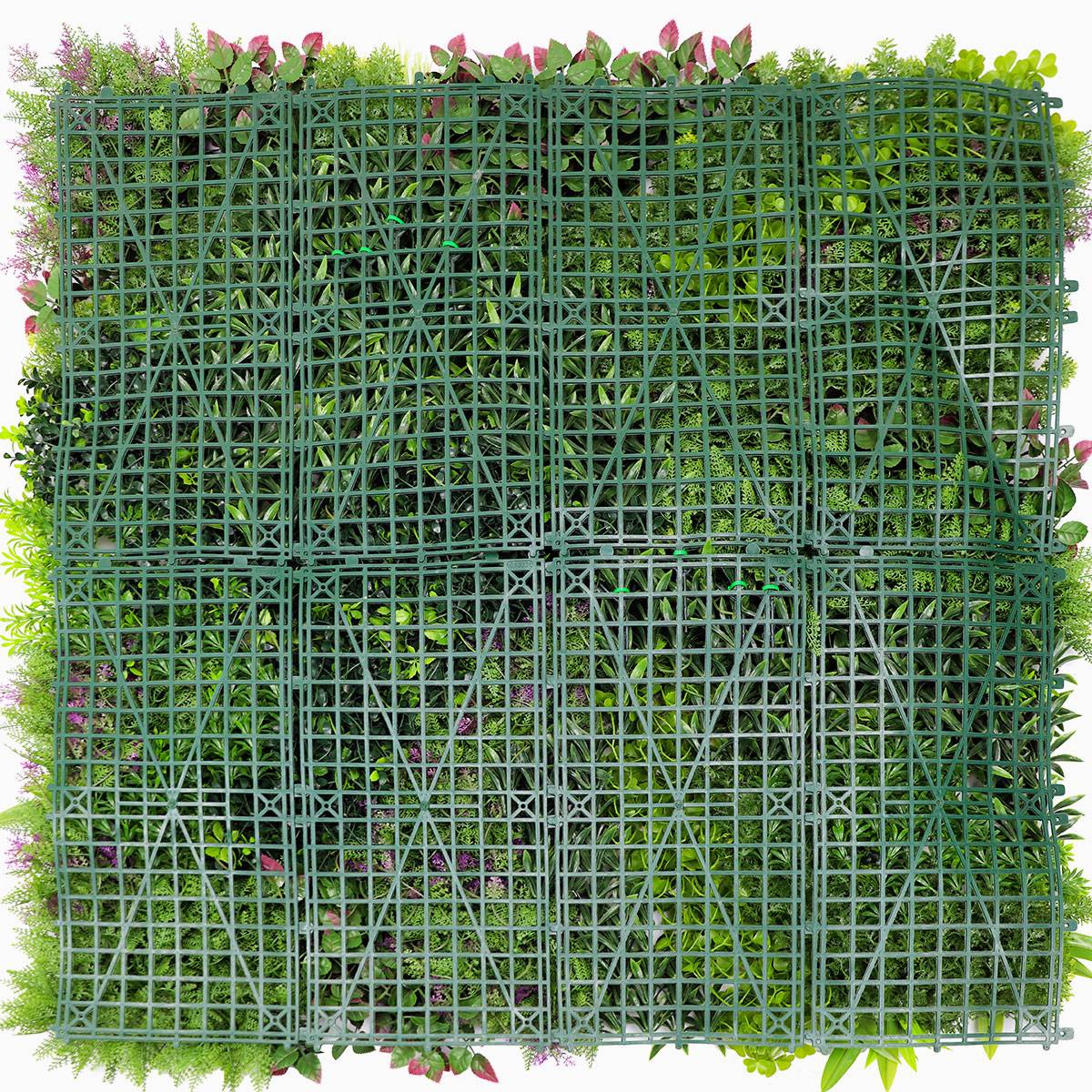 Wood-Colors Mur vegetal artificiel plaque de 1mx1m Le Coloré - Image 7