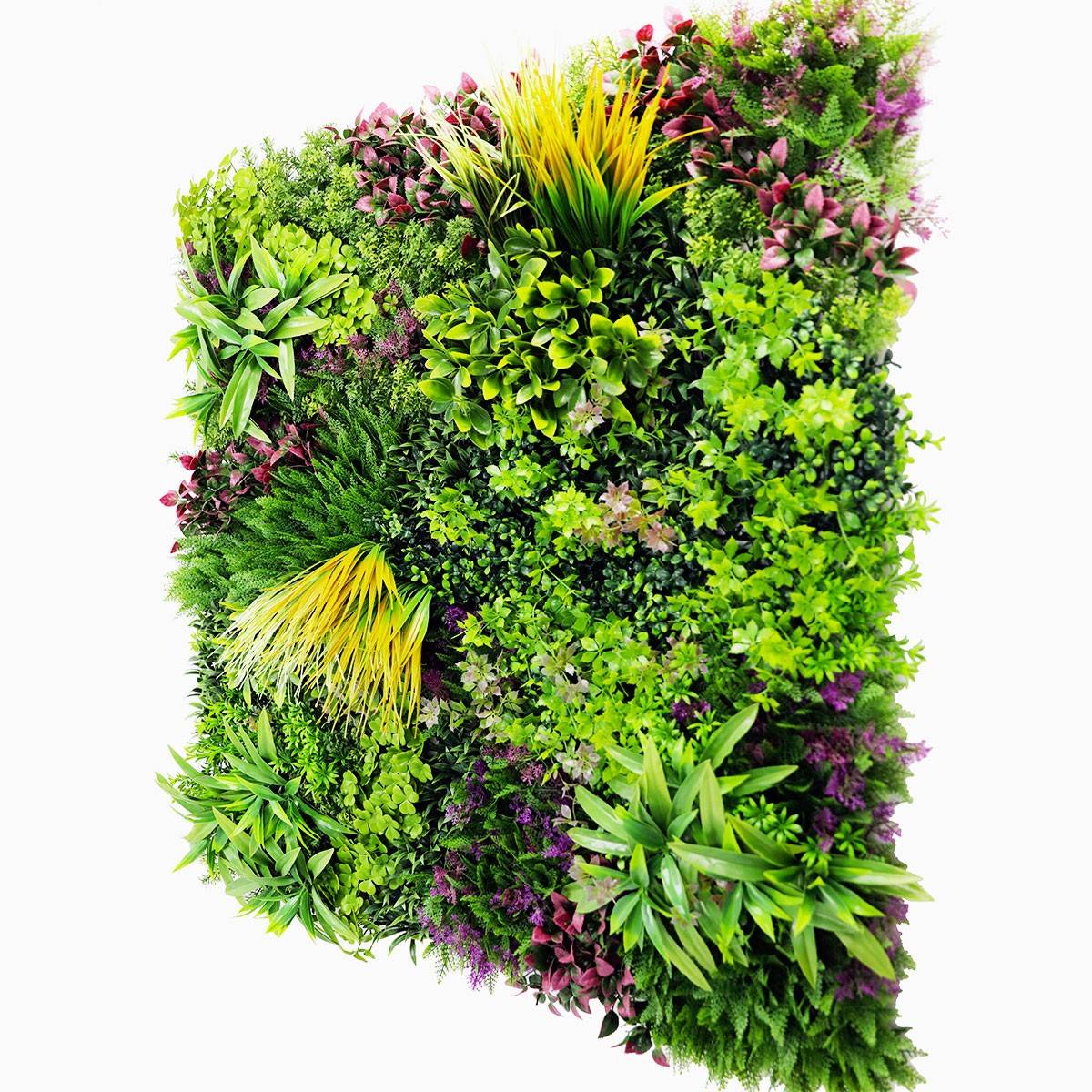 Wood-Colors Mur vegetal artificiel plaque de 1mx1m Le Coloré - Image 5