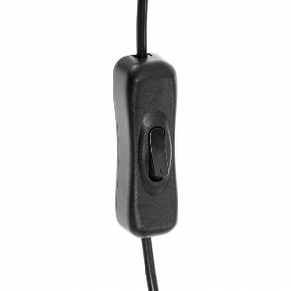 Lotti - Cercle lumineux bois naturel 57cm Design LED blanc chaud interrupteur Lotti - Image 4