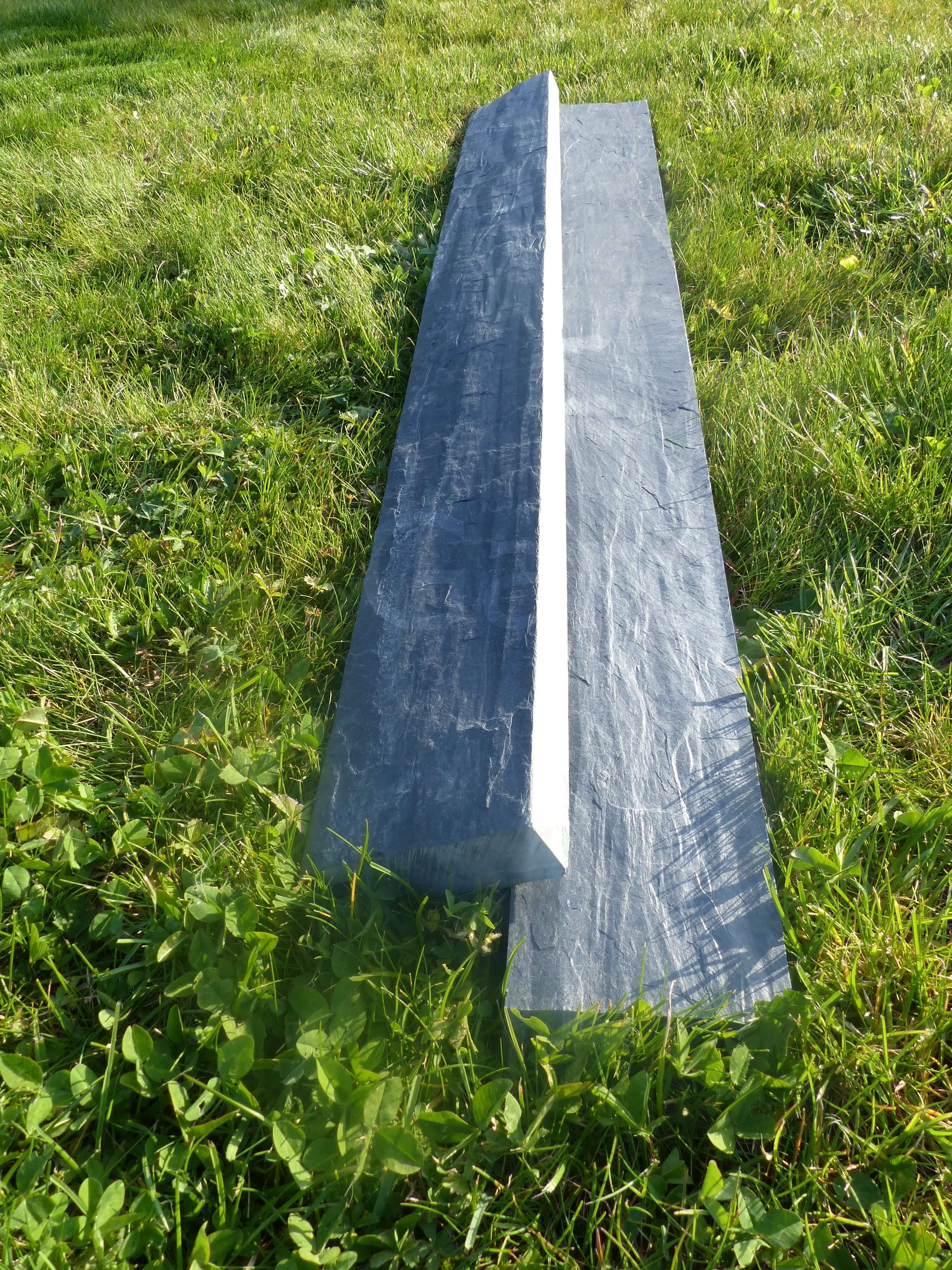 Bordure Ardoise 80 cm - Pack de 16 pièces - Image 2