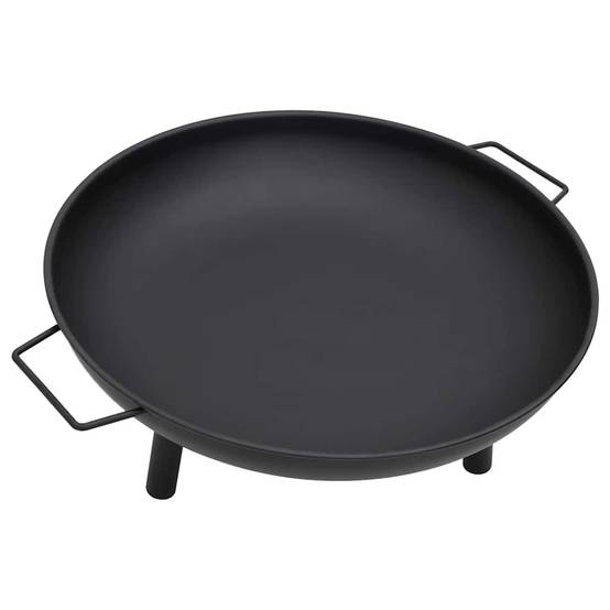 ComfortXL - Brasero Foyer Extérieur en Acier avec Poignées pour Jardin Terrasse 67.5 cm Noir – ComfortXL Outdoor Living - Image 4