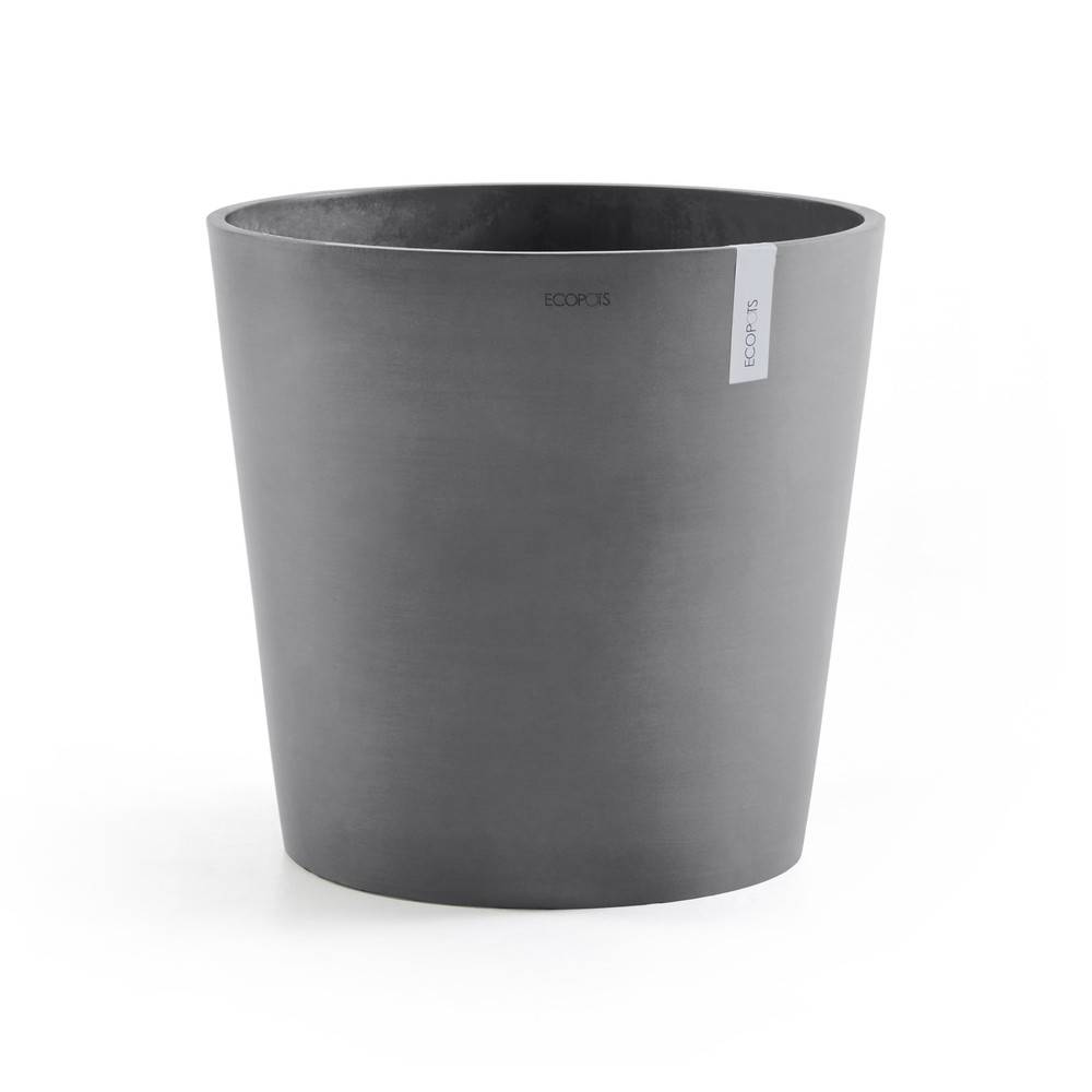 Ecopots - Pot Rond Amsterdam 50 Gris - Ø 50 x H. 43,8 cm - 62 L ECOPOTS - Image 1