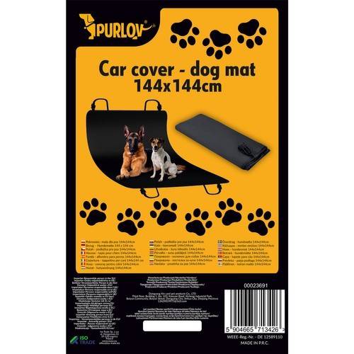 Housse - tapis pour chien 144x144cm Purlov 23691 - Image 2