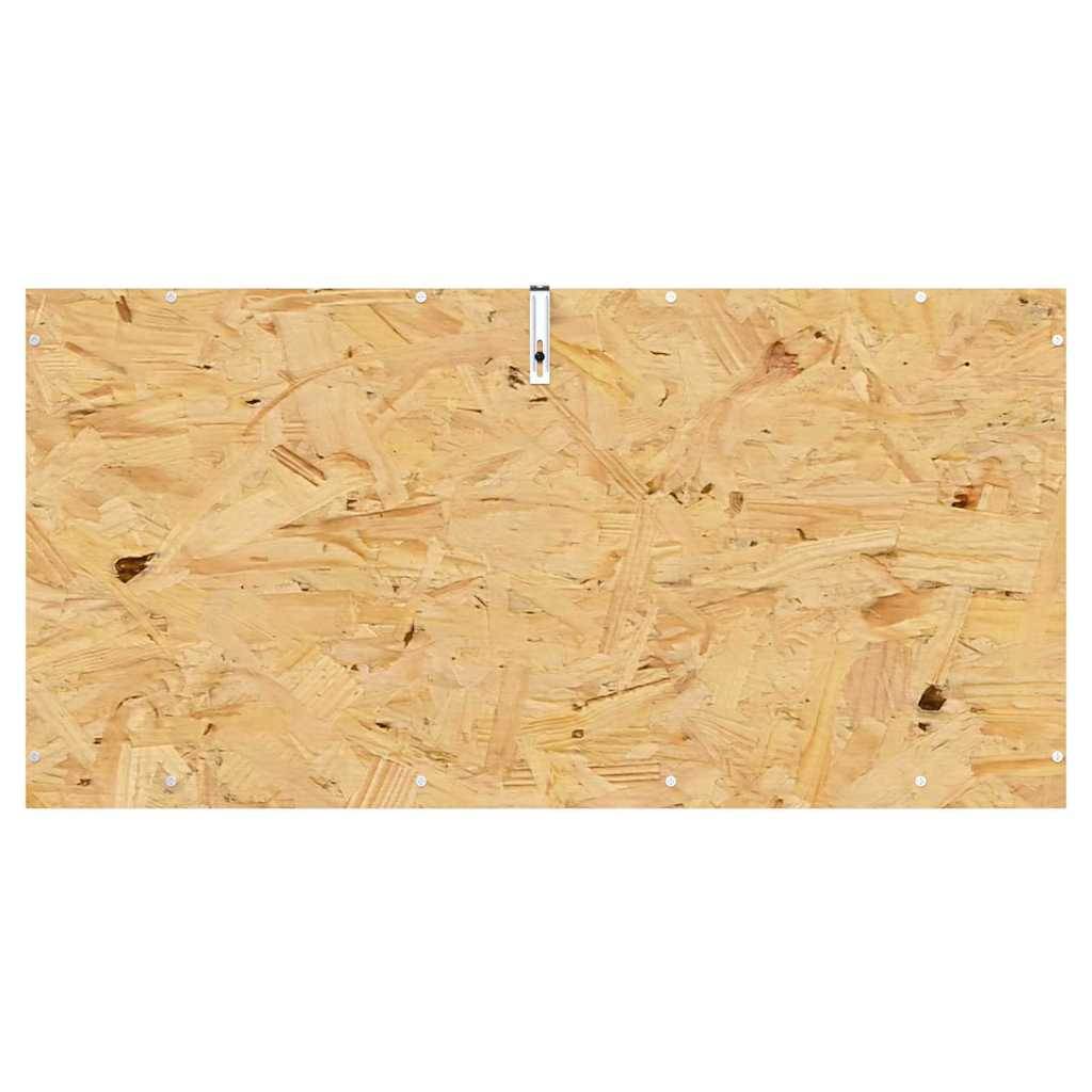 Terrarium Mural Bois OSB pour Reptiles avec Étagères Intégrées 80x40x90 cm Marron - ComfortXL Outdoor Living - Image 5