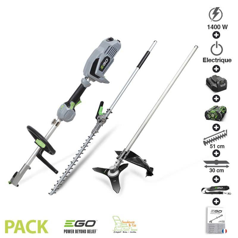 Ego Power + - Pack multi outil jardin débroussailleuse taille-haies batterie chargeur 56 volts EGOPOWER - Image 1