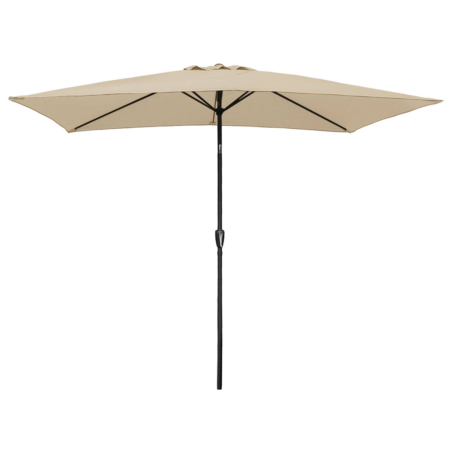 Happy Garden - Parasol droit HAPUNA rectangulaire 2x3m beige - HAPPY GARDEN - Image 1