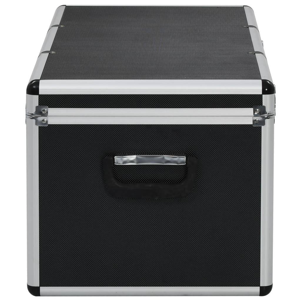 Helloshop26 - Boîtes de rangement 3 pièces aluminium noir - Image 6