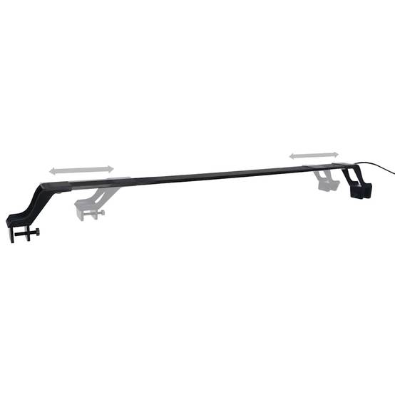 Lampe LED à Pinces pour Aquarium Design Fin Lumière Bleue et Blanche 75-90 cm - ComfortXL Outdoor Living - Image 4