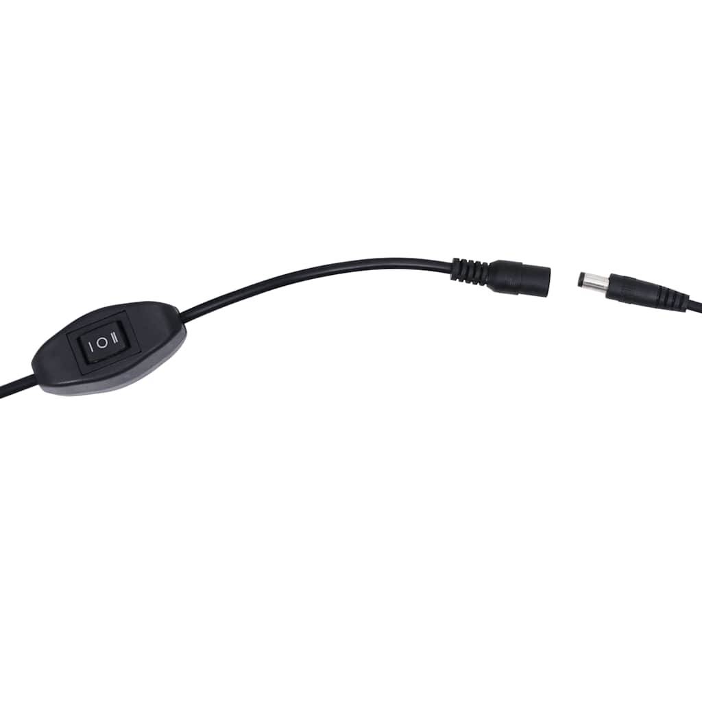 Lampe LED à Pinces pour Aquarium Design Fin Lumière Bleue et Blanche 75-90 cm - ComfortXL Outdoor Living - Image 9