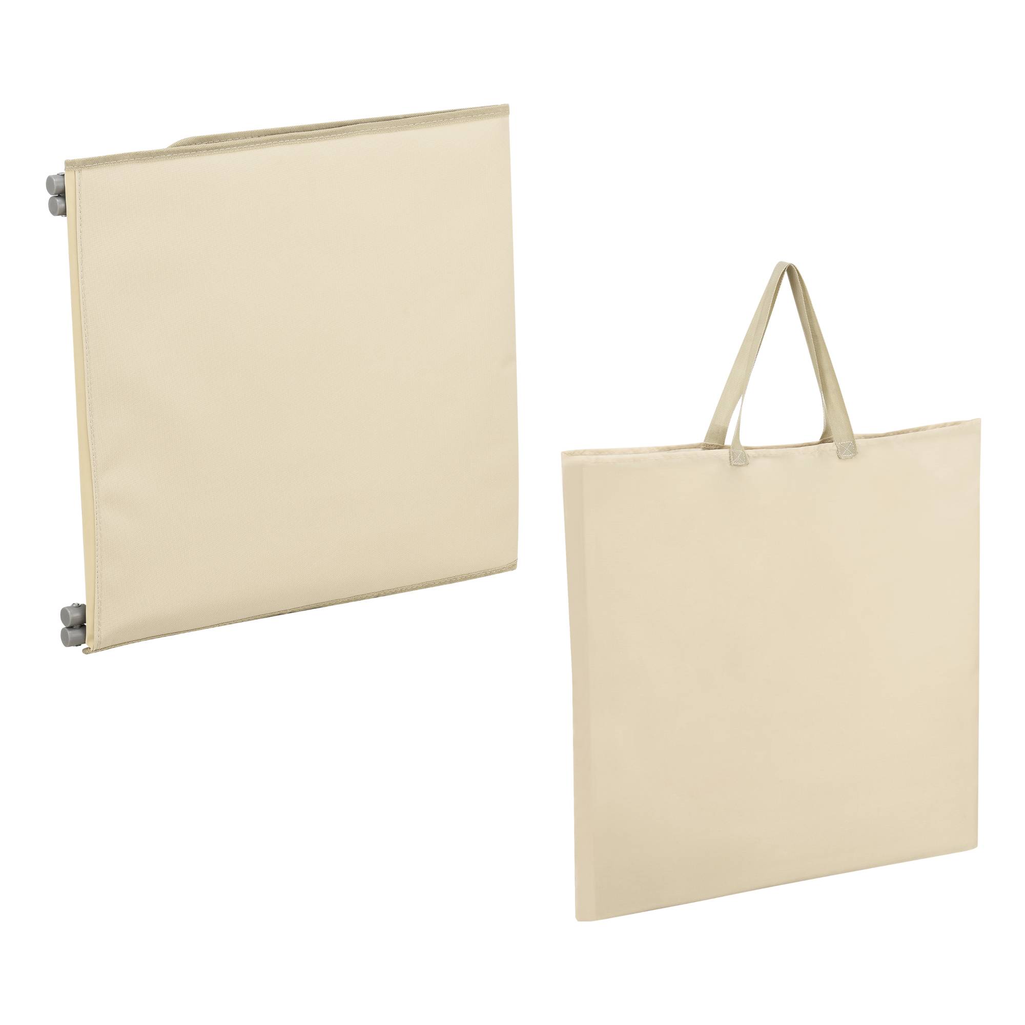 Lot de 2 Matelas de Plage Donostia Dossier Inclinable Beige [en.casa] - Image 4