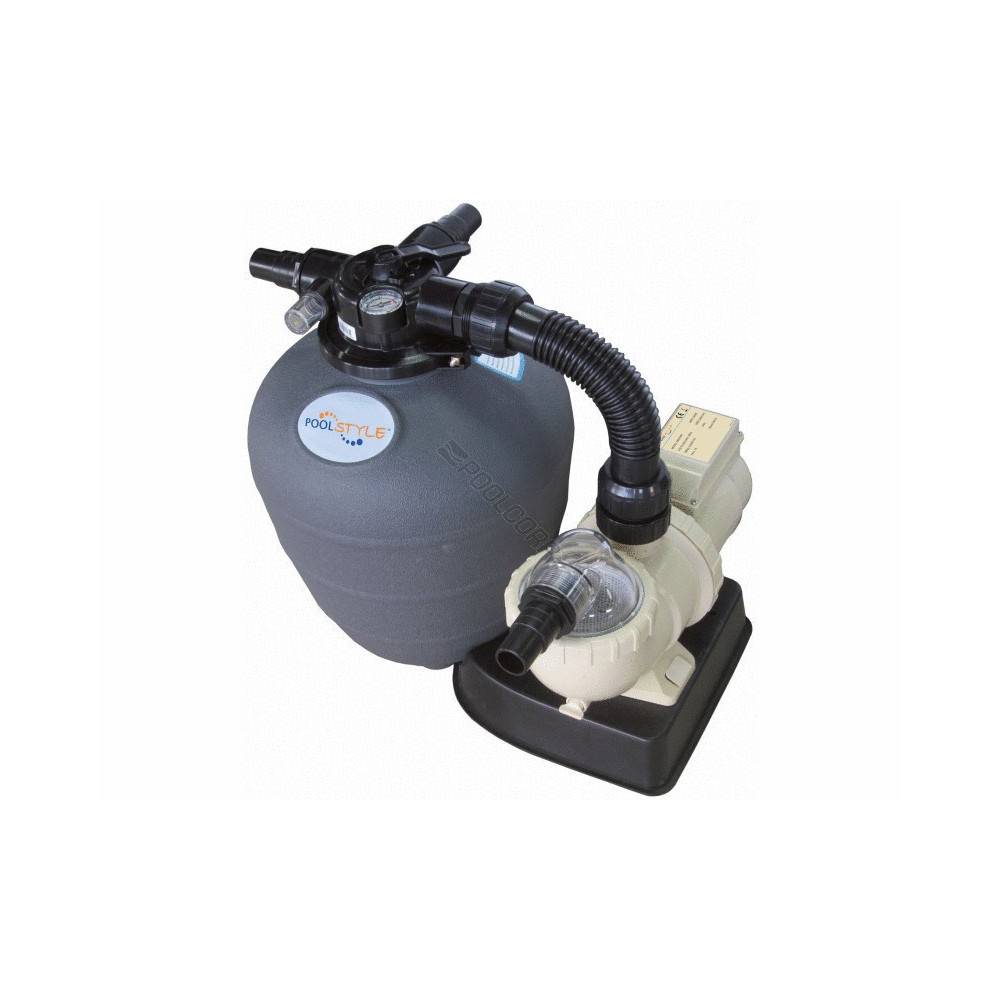Groupe de filtration 11m3/h avec pompe et filtre à sable 88031811 Poolstyle - Image 2