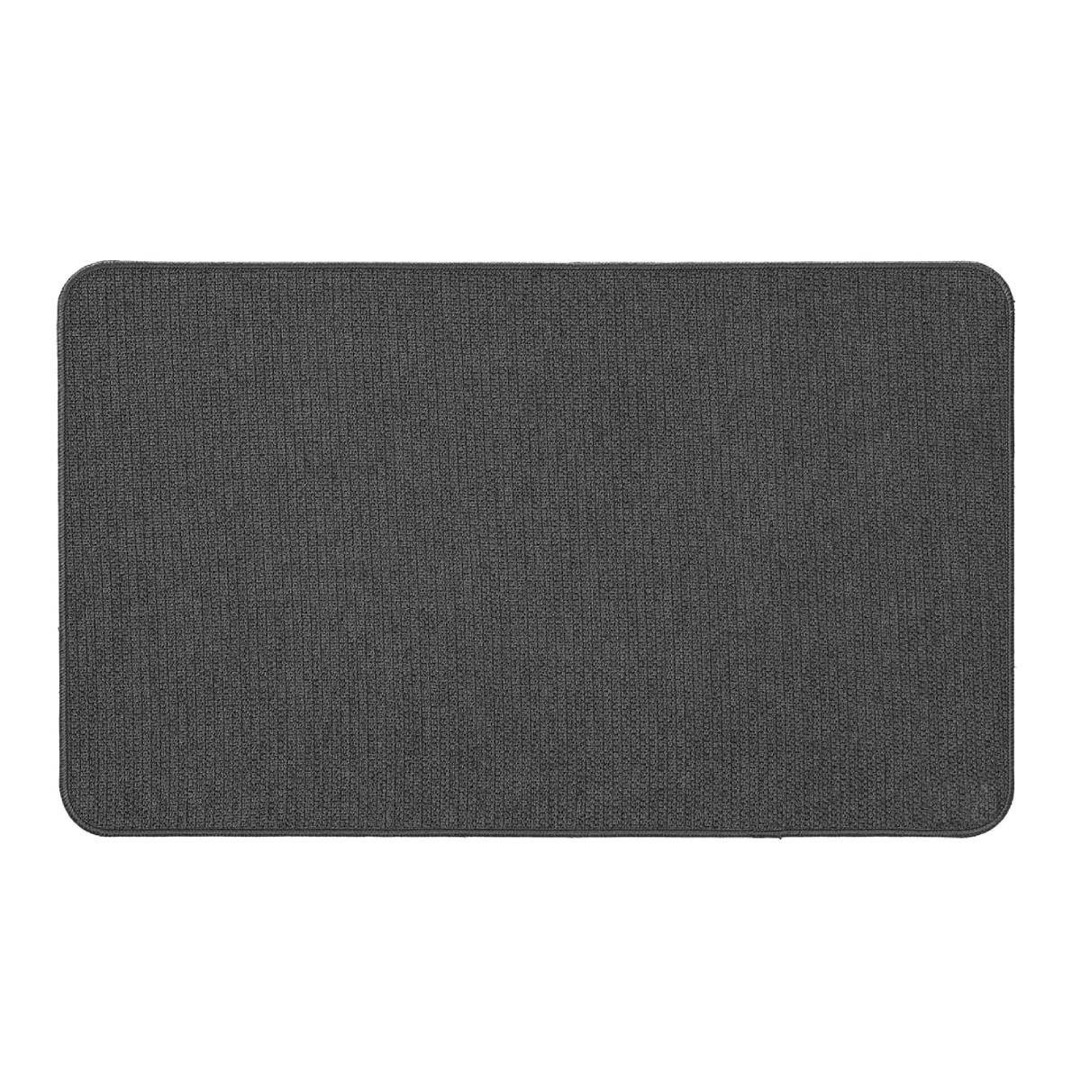 Tapis Déco "Simeo" 45x75cm Anthracite - Image 1