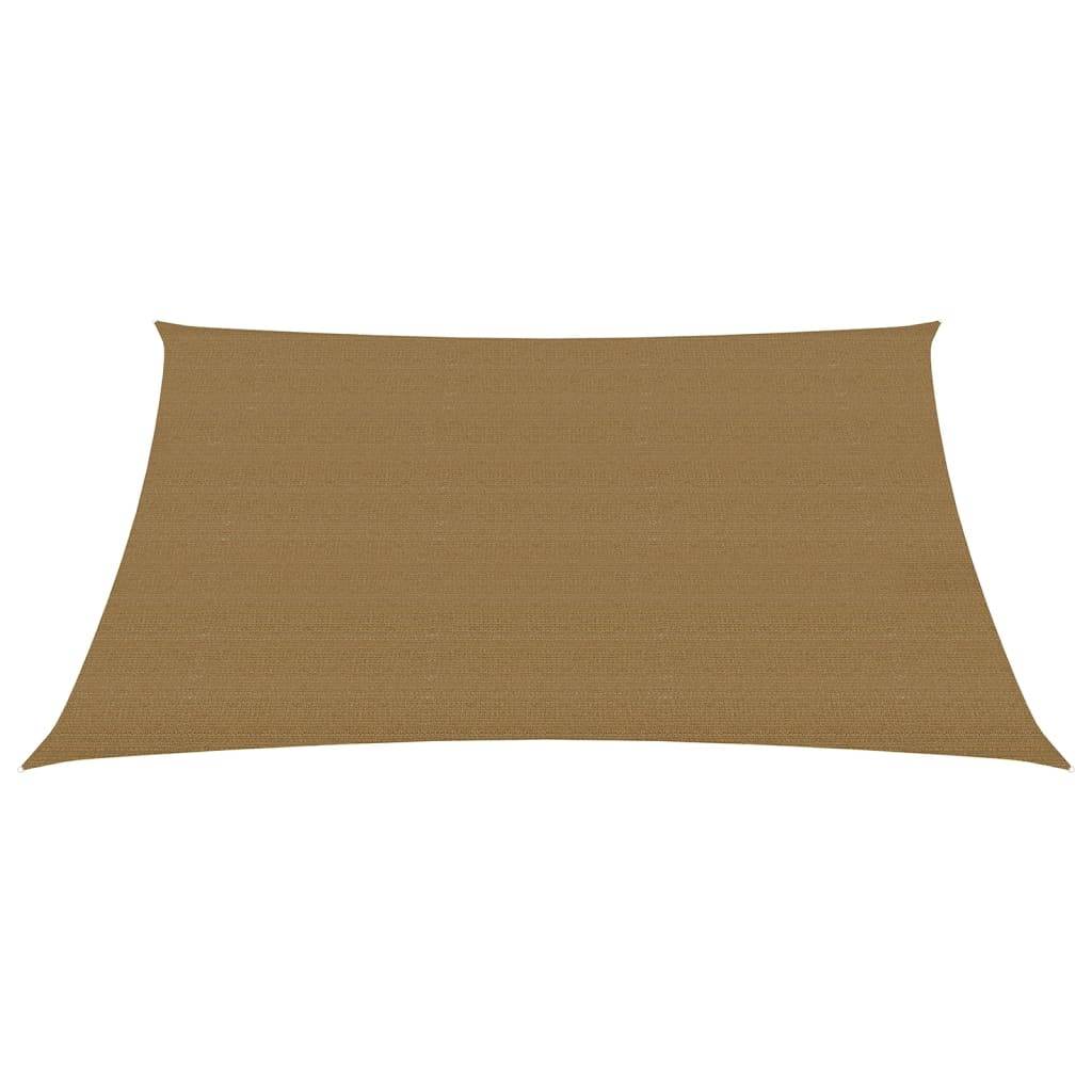 Helloshop26 - Voile toile d'ombrage parasol 160 g/m² taupe 3,5 x 4,5 m PEHD - Image 2