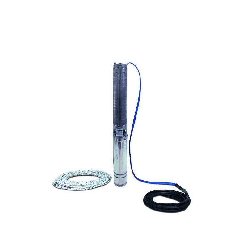 Pompe immergée 4" Calpeda 4SDXM56 0,55 kW de 1,8 à 6 m3/h - Moteur bain d'huile 4CS monophasé 220V - Image 4