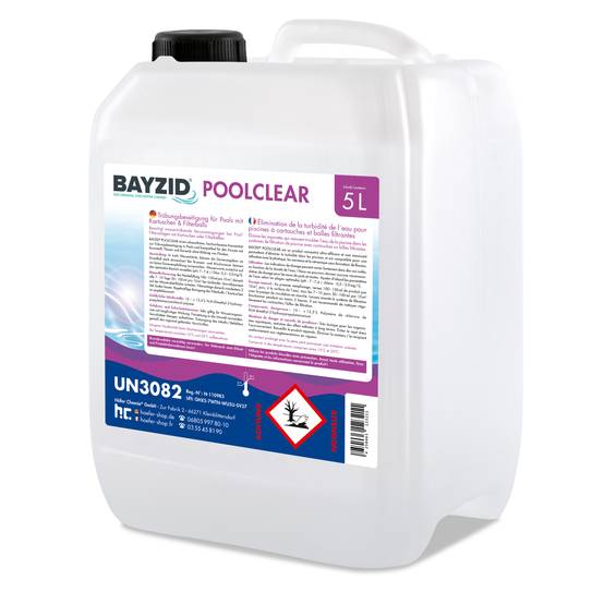 5 L BAYZID® Poolclear - Élimination de la turbidité de l´eau x 1 - Image 1