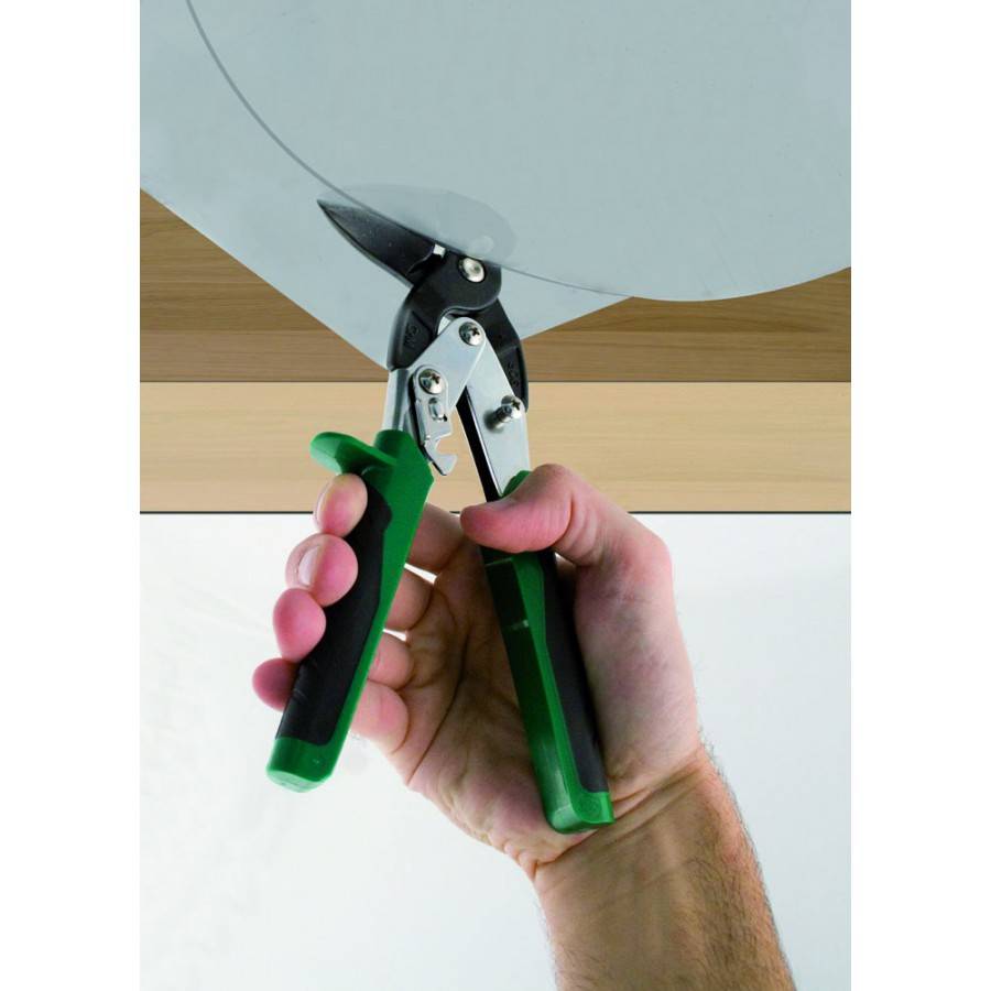 Cisaille à lames décalées 90° coupe droite EDMA 35 mm - 012755 - Image 2