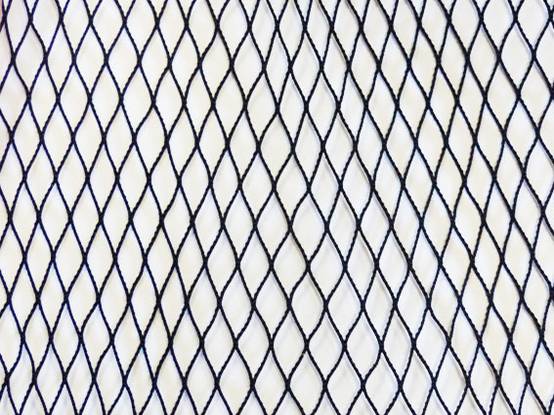 Filet pêche en étang - 6mm - Polyamide 1.80m x 40m Noir