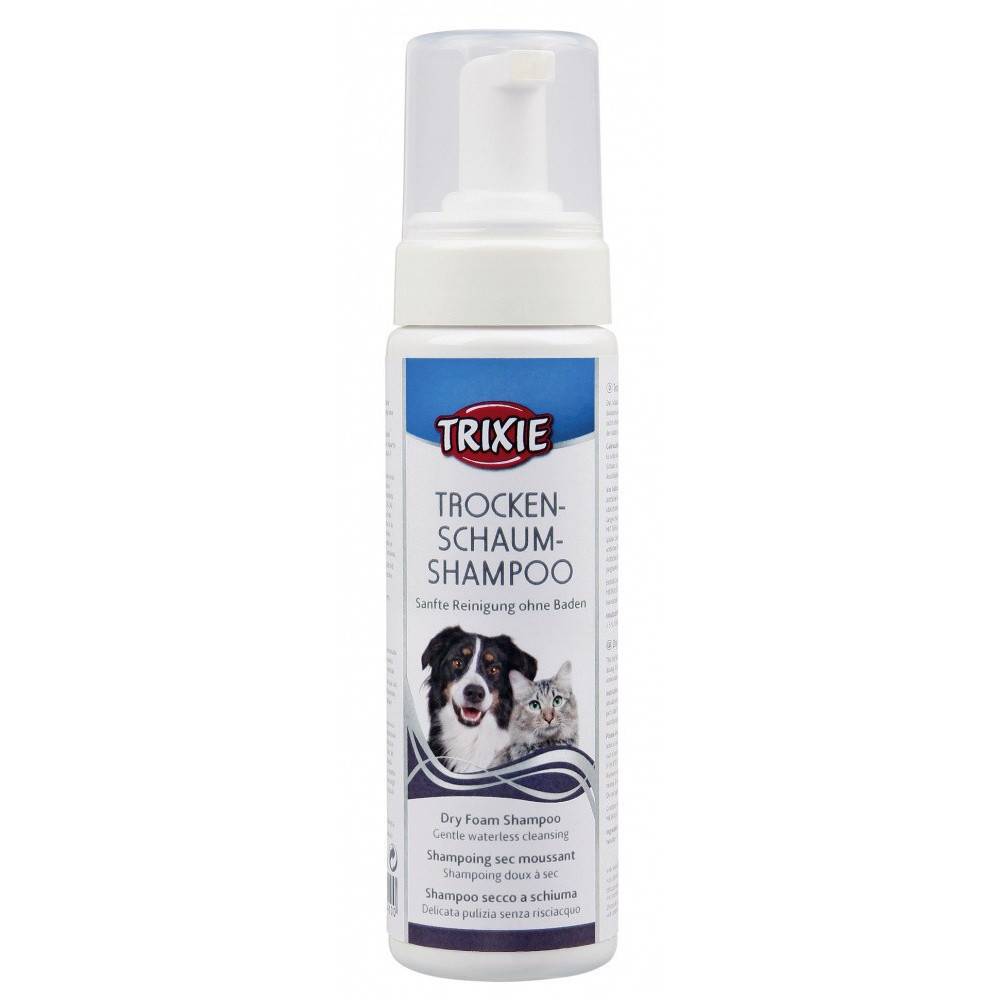 Trixie - Shampoing sec moussant 230 ml pour chiens et chats - Image 1
