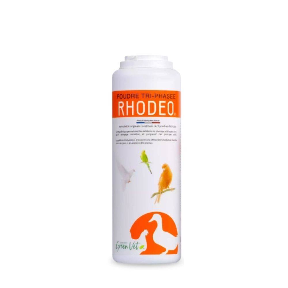 RHODEO POUDRE ANTIPARASITAIRE Poule - GREENVET 250 g