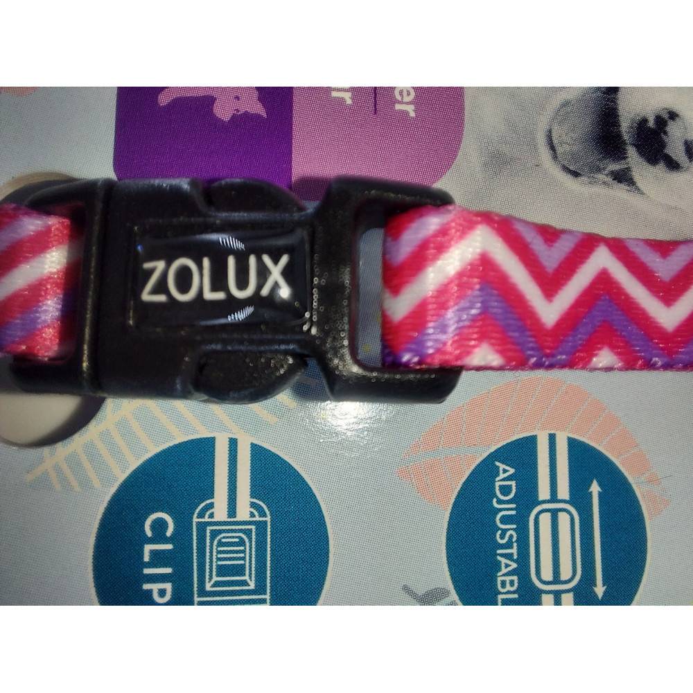 Zolux - zolux - Collier PUPPY PIXIE 8 mm 16 à 25 cm couleur rose pour chiots - Image 4