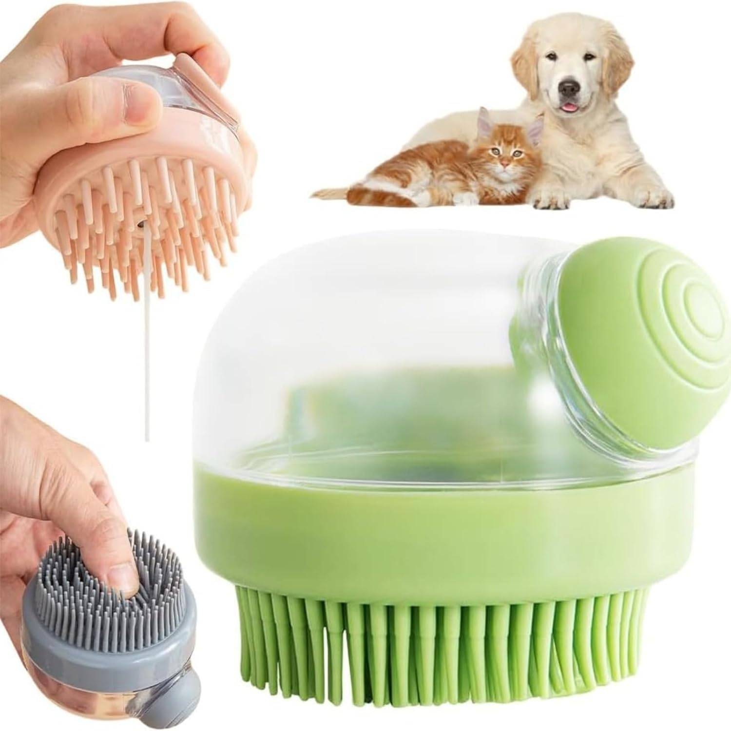DtopbuyAge - Brosse de Bain pour Chien/Chat - Distributeur Intégré DtopbuyAge - Image 1