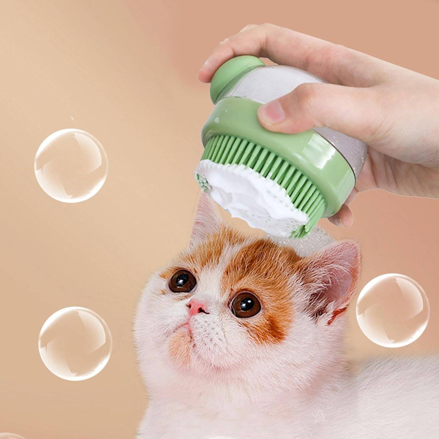 DtopbuyAge - Brosse de Bain pour Chien/Chat - Distributeur Intégré DtopbuyAge - Image 2