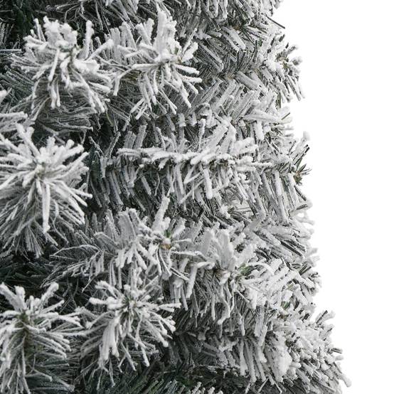 ComfortXL - Sapin de Noël artificiel enneigé mince 300 cm PVC gain de place – ComfortXL Outdoor Living - Image 4