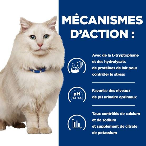 CROQUETTES CHAT ADULT PRESCRIPTION DIETS C/D URINARY STRESS POULET - HILL'S 8 kg - Image 5