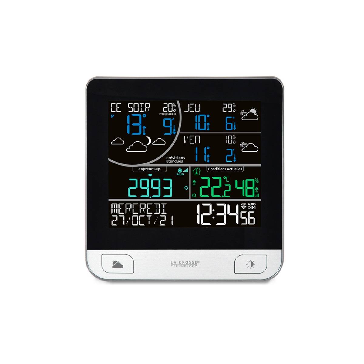 La Crosse Technology - Station météo noir/gris LW3101-SIL La Crosse Technology - Image 2
