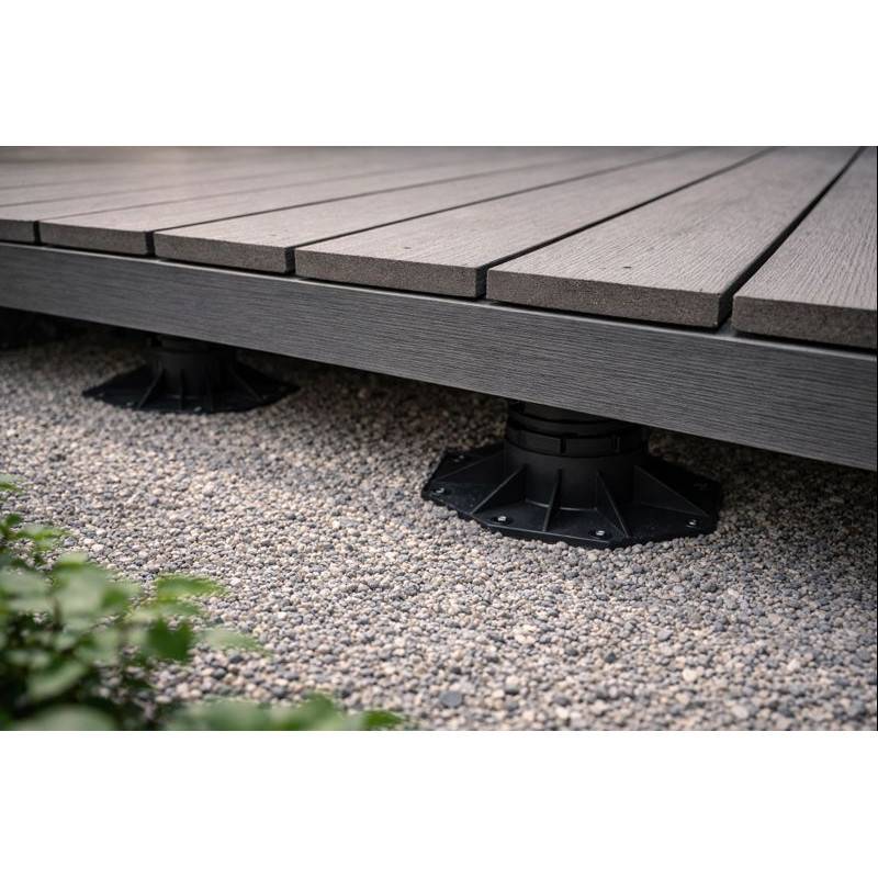 Lot de 50 plots 30-60 mm pour terrasse bois et composite - Coloris - Noir, Unités - 50 plots - Image 4