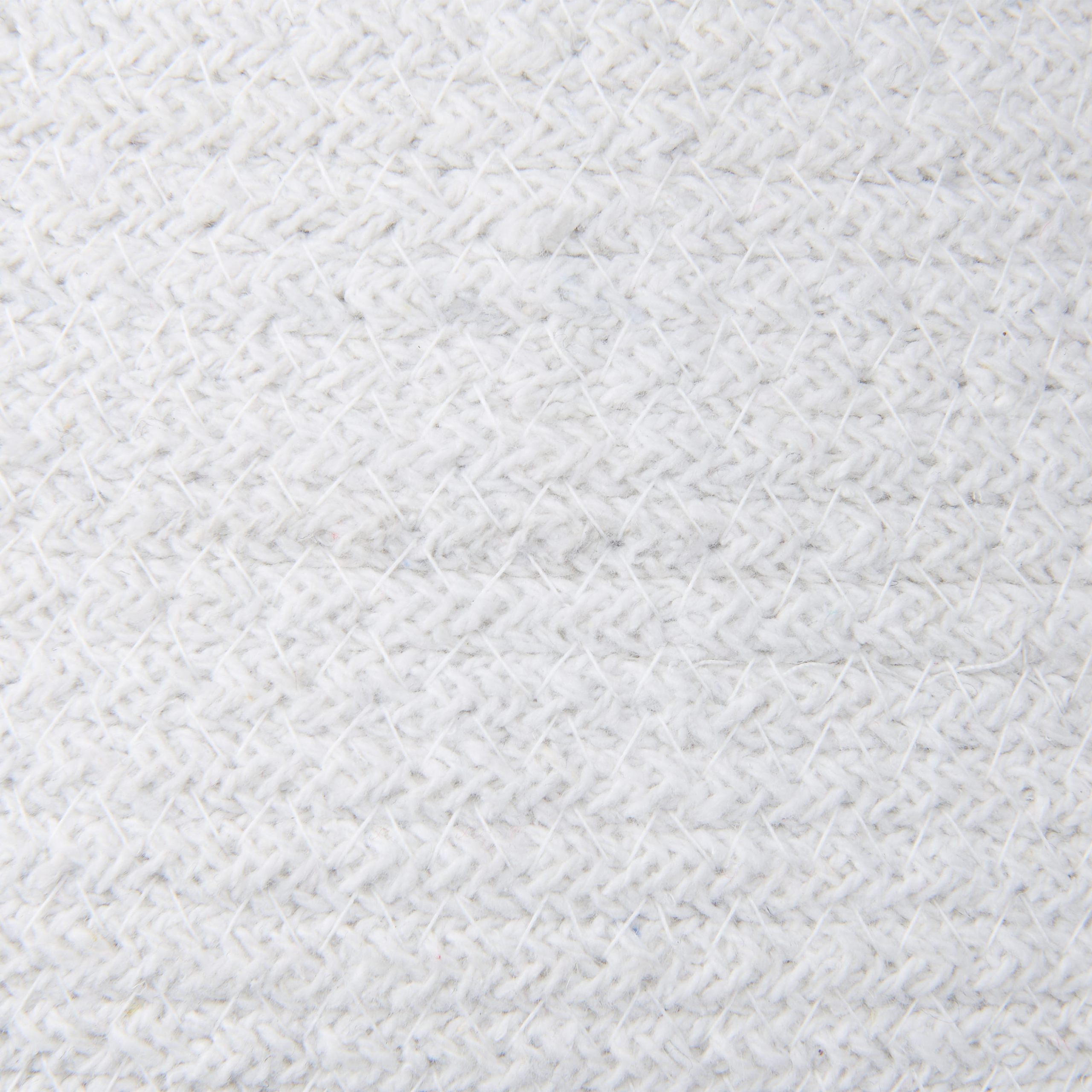 Paniers Blanc en Coton 30 cm Ronds Faits Main Rangement Intérieur pour Linge Facile à Entretenir Corbeilles Lot de 2 - Image 6