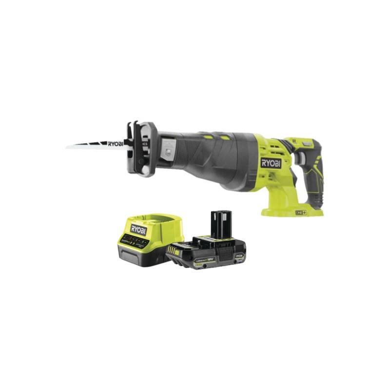 Ryobi - Pack RYOBI Scie sabre R18RS-0 - 18V One+ - 1 Batterie 2.0Ah - 1 Chargeur rapide - Image 1