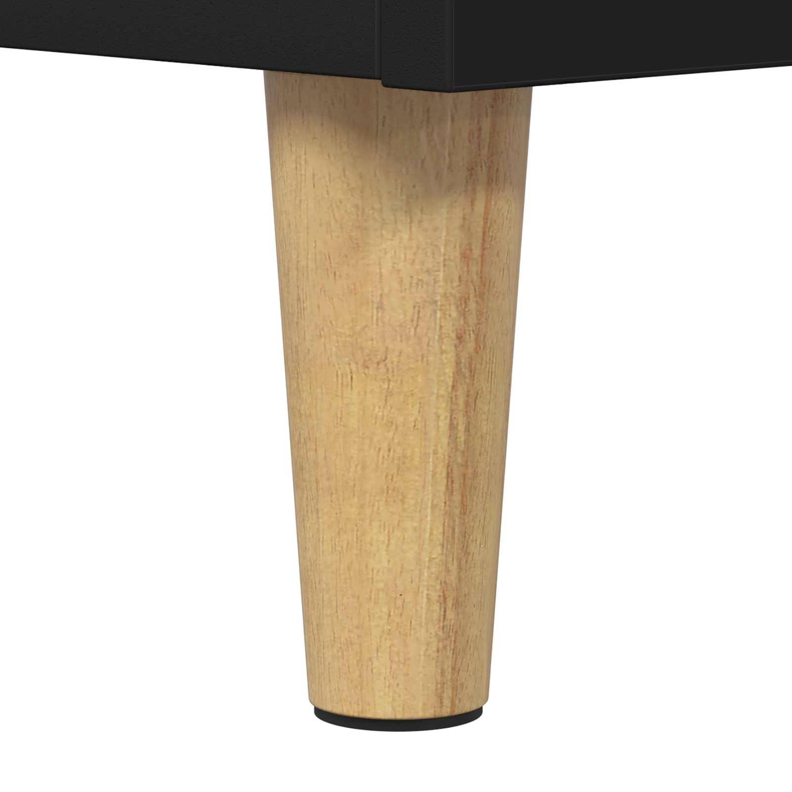 Maison pour chat bois d'ingénierie noir 72 x 42.5 x 70 cm - PANGIVO - Image 8