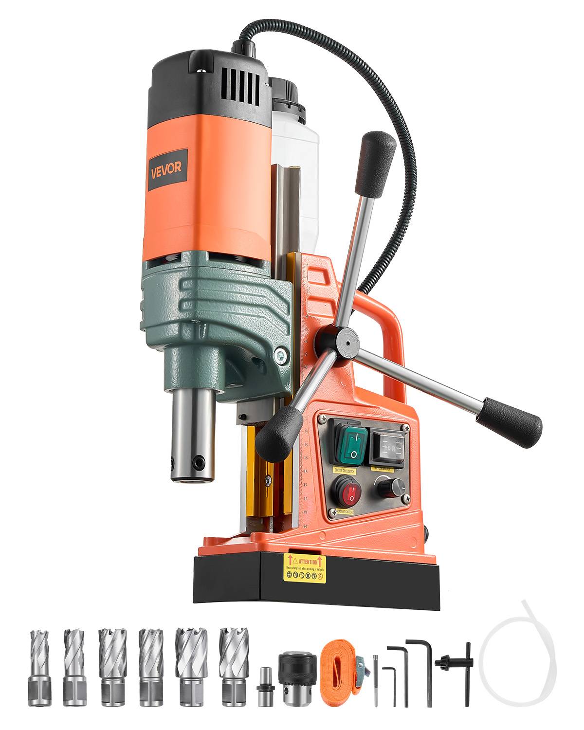 Vevor - VEVOR Perceuse Magnétique Portable 1450 W Diamètre de Carottage 50 mm 13000 N - Image 1