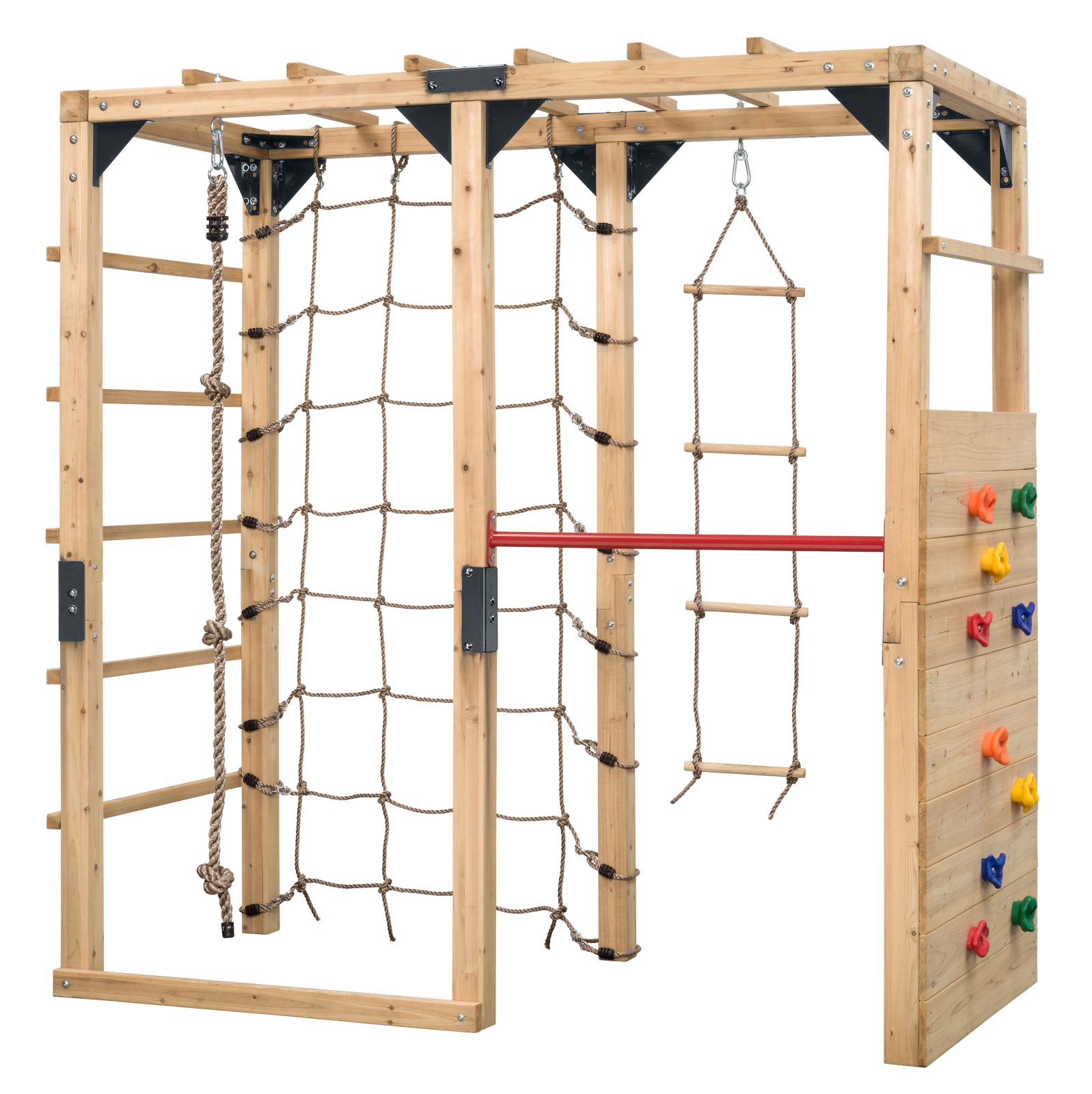 Aire de jeux  Swing King Kids Cadre d’escalade et Jack pour équipements de jeu