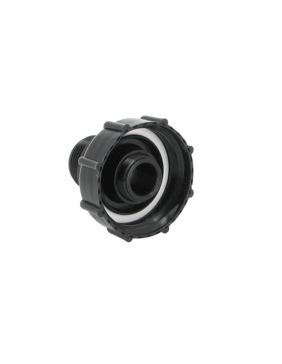 Raccord S60X6 - Fileté mâle 1'' Pas gaz (26x34 mm) - Image 4