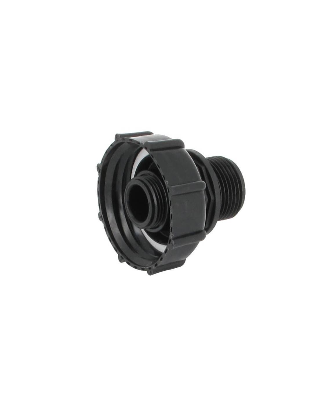 Raccord S60X6 - Fileté mâle 1'' Pas gaz (26x34 mm) - Image 3