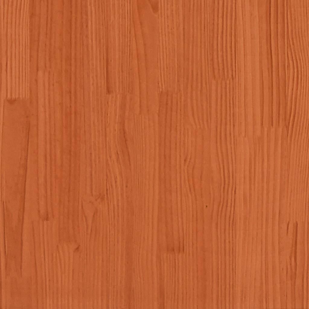 Sapin de Noël en Bois Pin Massif Décoration Intérieure 180 cm Brun – ComfortXL Outdoor Living - Image 7