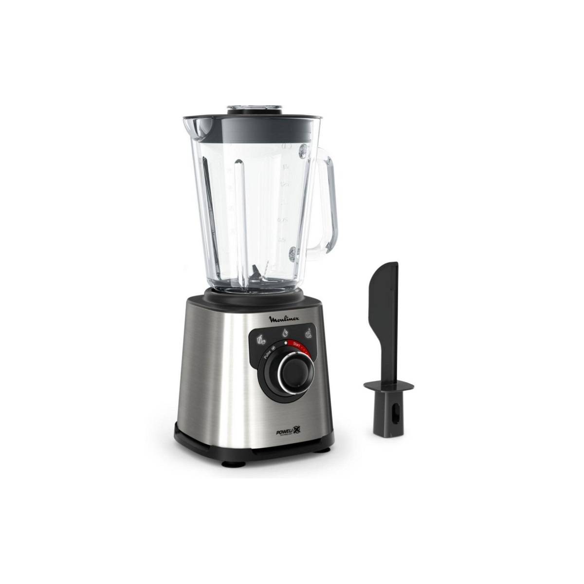Moulinex - Blender 1.5l 1200w inox LM871D10 Moulinex - Image 2